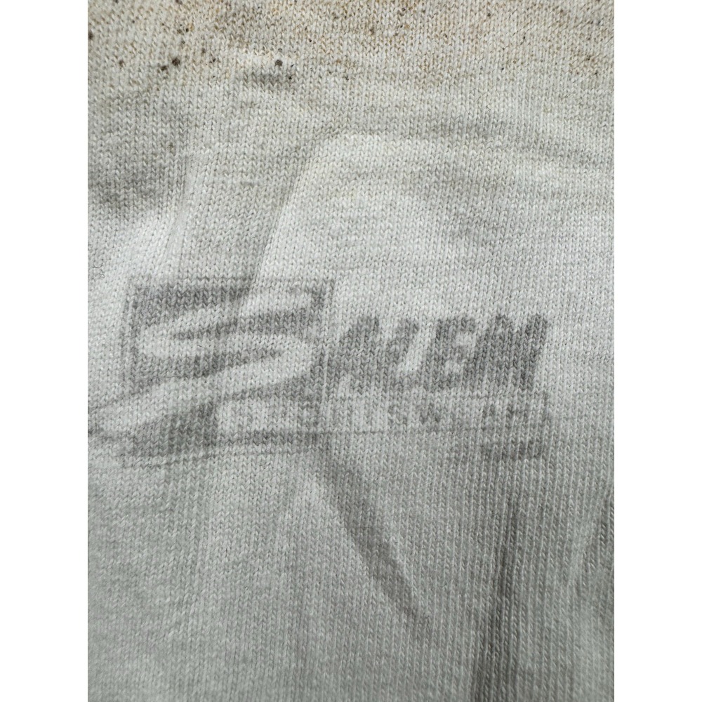 Vintage 1990 NBA All Stars Salem Caricature T Shirt Jordan Miami White Mens Sz L - Picture 4 of 13